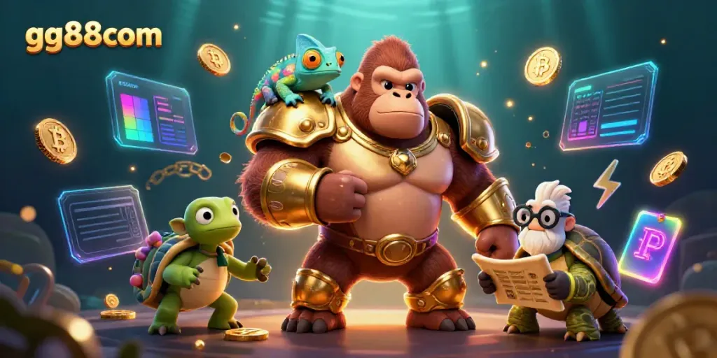 Engage with thrilling gaming experiences at gg88com featuring vibrant characters and casino elements.