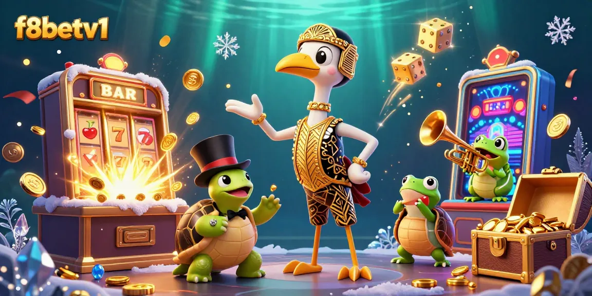f8betv1 sparkles with jackpots and vibrant casino fun in an underwater scene full of action