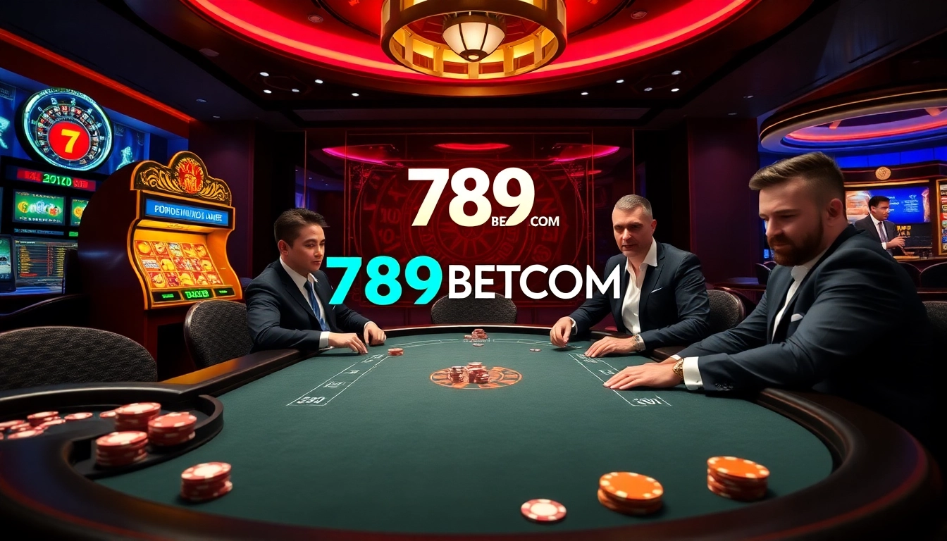Experience the thrill of high-stakes gambling at 789BETCOM with luxurious gaming visuals.