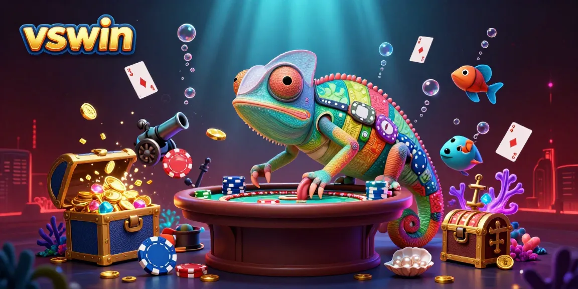 Experience the thrilling atmosphere at vswin casino with the vibrant chameleon owner ready to snap up gold.