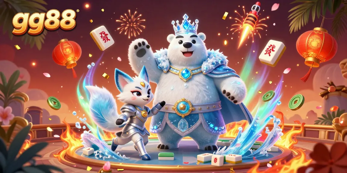 Experience the thrilling action of gg88 with a dynamic arena scene, vibrant energy, and captivating elements.